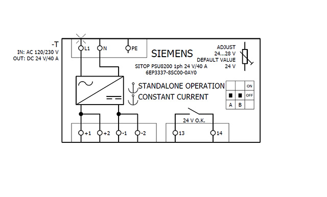 6EP3337-8SC00-0AY0 SITOP PSU8200 EX 24V DC / 40A 1AC - Görsel 5