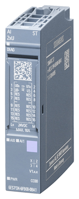 6ES7134-6FB00-0BA1 ET 200SP AI 2 x U ST