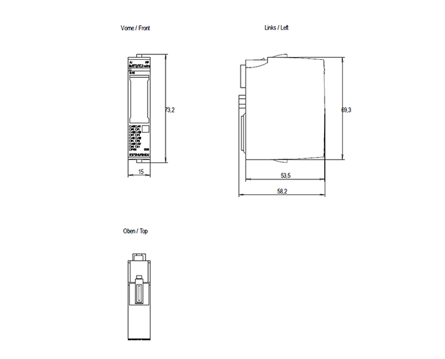 6ES7134-6JF00-0CA1 ET 200SP AI x 8 RTD/TC HF 2-wire - Görsel 2