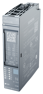 6ES7137-6BD00-0BA0 ET 200SP, CM 4XIO-LİNK ST COMMUNİCATİON MODULE