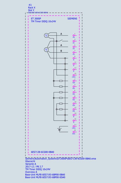 6ES7138-6CG00-0BA0 ET200SP TM 4DI/6DQ 10x24V - Görsel 4