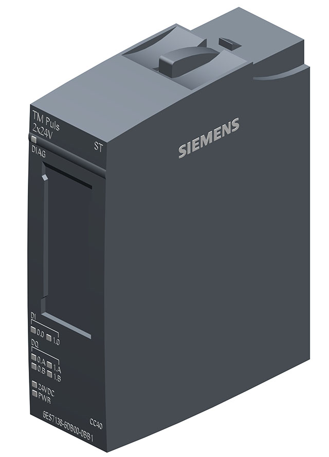 6ES7138-6DB00-0BB1 SIMATIC ET 200SP, TM Pulse 2x24V PWM and pulse output 2 channels 2 A for proportional valves and DC motors - Görsel 3