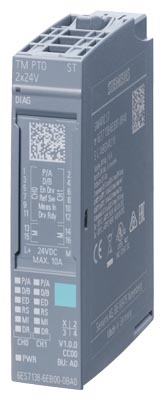 6ES7138-6EB00-0BA0 SIMATIC ET 200SP, TM PTO 2X24 V, İNTERFACE MODULE FOR STEPPER DRİVES, 2 CHANNELS PULSE TRAİN OUTPUT, PTO: 24 V, 2 DI, 1 DQ 24 V