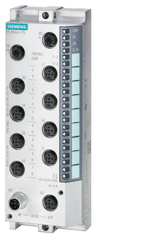 6ES7141-6BG00-0AB0 SIMATIC DP, ET 200ECO PN, 8 DI 24 V DC; 8XM12, DEG