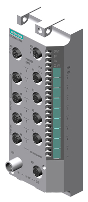 6ES7141-6BG00-0AB0 SIMATIC DP, ET 200ECO PN, 8 DI 24 V DC; 8XM12, DEG - Görsel 3