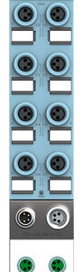 6ES7143-5BF00-0BA0 SIMATIC ET 200AL, DIQ 4+DQ 4x 24 V DC/0.5 A, 8XM8, Degree of protection IP67