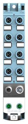 6ES7143-5BF00-0BA0 SIMATIC ET 200AL, DIQ 4+DQ 4x 24 V DC/0.5 A, 8XM8, Degree of protection IP67