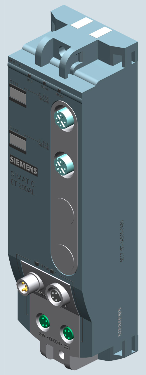 6ES7157-1AB00-0AB0 SIMATIC ET 20AL PROFINET İNTERFACE MODULE IM 157-1 PN - Görsel 3