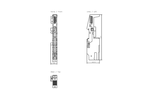 6ES7193-4CA50-0AA0 ET200S UNIVERSAL TERMİNAL MODUL (5 UNITS PER PACKING) - Görsel 2