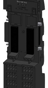 6ES7193-7CA10-0AA0 SIMATIC, terminal module TM-EM/EM60C for ET200iSP, for holding two electronic modules, spring-loaded terminals, Ex eb [ia Ga/ib