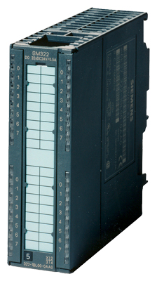 6ES7322-5HF00-0AB0 S7-300, Digital output SM 322, isolated, 8 DO (relay), 1x 40-pole, 24 V DC, 120-230 V AC, 5 A