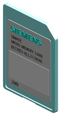 6ES7953-8LL31-0AA0 S7-300 MICRO MEMORY CARD 2 MB - Görsel 3