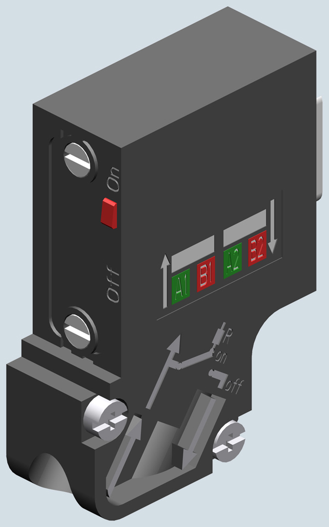 6ES7972-0BA61-0XA0 SIMATIC DP, CONNECTİON PLUG FOR PROFIBUS UP TO 12 - Görsel 3