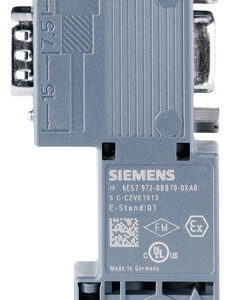 6ES7972-0BB70-0XA0 SIMATIC DP, Connection plug for PROFIBUS up to 12 Mbit/s 90° cable outlet, 15.8x 72.2x 36.4 mm (WxHxD), Insulation displacemen