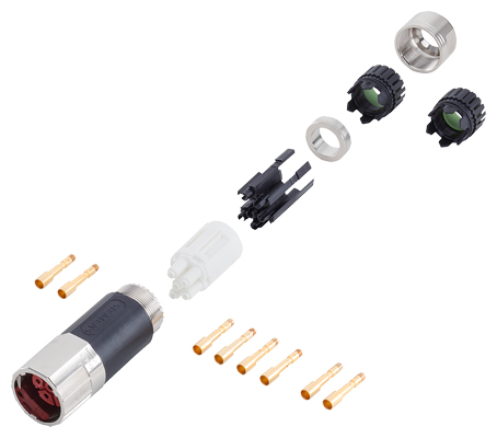 6FX2003-0LU40 power connector 6-pole