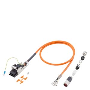 6FX8002-5CN01-1BA0 POWER CABLE 4X1,5 C FOR S120 MOTOR