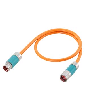 6FX8002-5DQ15-1AJ0 POWER CABLE EXTENSİON 4X 2.5 (2X1.5) C C SPEED-CONNECT CONNECTOR SZ. 1 MOTION-CONNECT 800PLUS TRAİLABLE; UL/CSA DESINA DMAX=13.