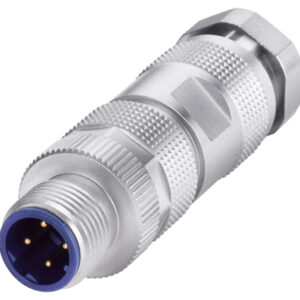 6GK1901-0DB10-6AA0 IE M12 PLUG PRO M12 PLUG-İN CONNECTOR WİTH RUGGED (D CODED)