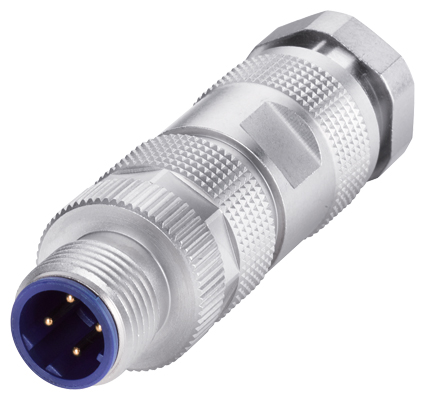 6GK1901-0DB10-6AA0 IE M12 PLUG PRO M12 PLUG-İN CONNECTOR WİTH RUGGED (D CODED)