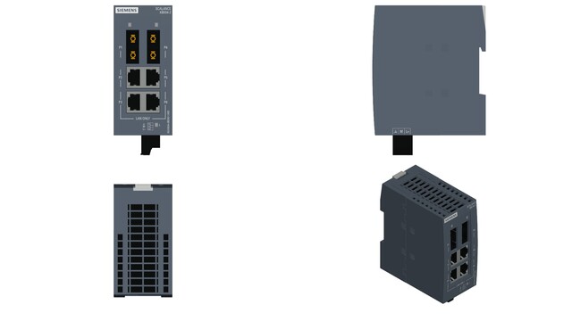 6GK5004-2BD00-1AB2 SIEM SCALANCE XB004-2 UNMANAGED - Görsel 3