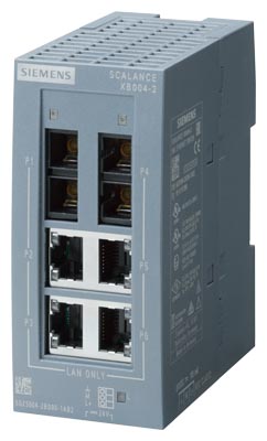 6GK5004-2BD00-1AB2 SIEM SCALANCE XB004-2 UNMANAGED