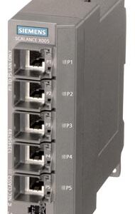 6GK5005-0BA00-1AA3 SIEM SCALANCE X005 5xRJ45 ETHERNET SWITCH