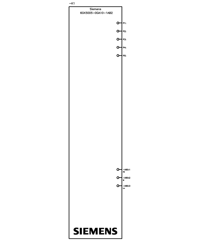 6GK5005-0GA10-1AB2 SCALANCE XB005G UNMANAGED INDUSTRİAL ETHERNET SWİTCH FOR 10/100/1000 MBİT/S; FOR SETTİNG UP SMALL STAR AND LİNE TOPOLOGİES; LED - Görsel 4