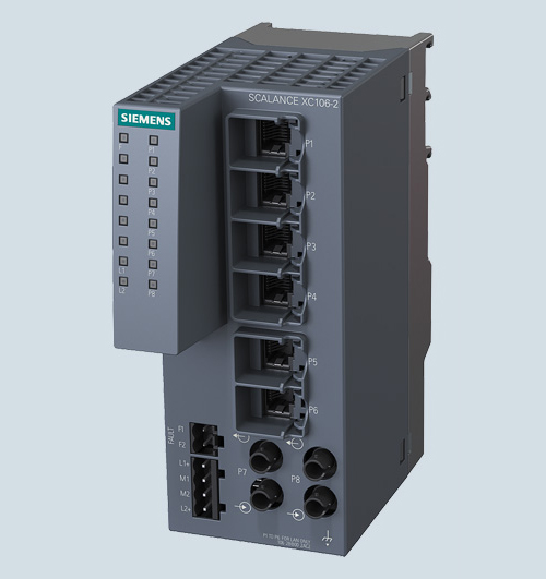 6GK5106-2BB00-2AC2 SCALANCE XC106-2,UNMANAGED IE SWİTCH - Görsel 3