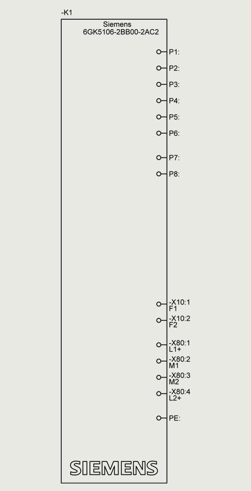 6GK5106-2BB00-2AC2 SCALANCE XC106-2,UNMANAGED IE SWİTCH - Görsel 4