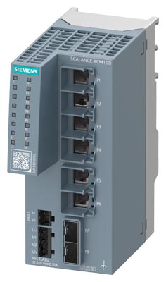 6GK5108-2GS00-2AC2 SCALANCE XCM108 (6 X GBİT, 2XSFP) - Görsel 3