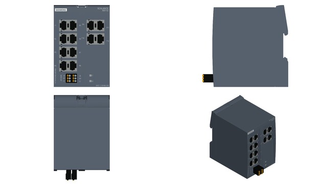 6GK5112-0BA00-2AB2 SCALANCE XB112 UNMANAGED - Görsel 3