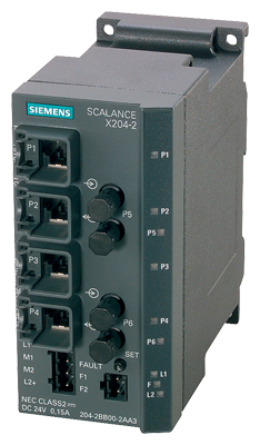 6GK5204-2BB10-2AA3 SCALANCE X204-2, MANAGED IE SWİTCH, 4X 10/100 MB?