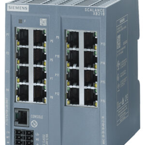 6GK5216-0BA00-2AB2 SCALANCE XB216 MANAGED LAYER 2 IE SWITCH