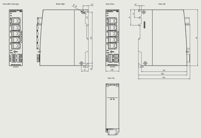 6GK5615-0AA00-2AA2 SCALANCE S615 LAN ROUTER; FOR PROTECTİON OF DEVİCES/NETWORKS İN AUTOMATİON TECHNOLOGY AND FOR PROTECTİON OF İNDUSTRİAL COMMUNİC - Görsel 2