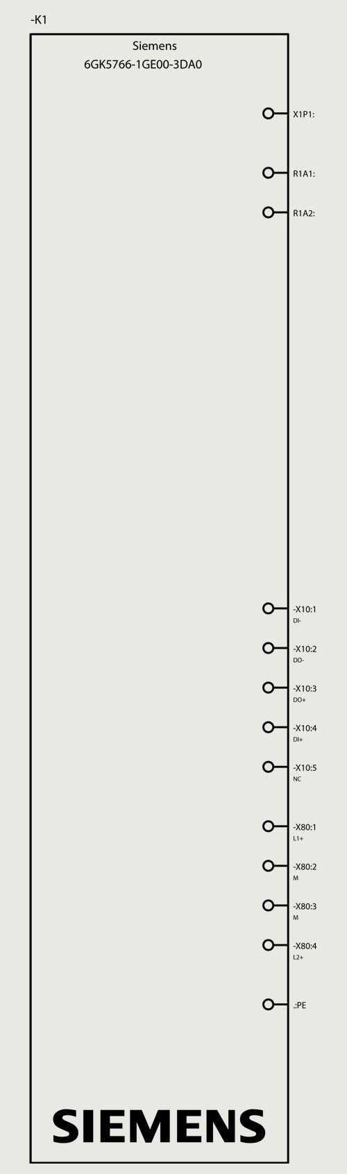 6GK5766-1GE00-3DA0 IWLAN client, SCALANCE WUM766-1 1 radio, 2.4/5 GHz, 2 N-Connect connections, iFeatures support via CLP, IEEE 802.11ax (Wi-Fi 6) - Görsel 4