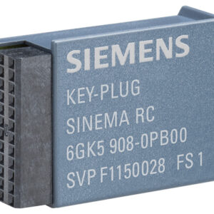6GK5908-0PB00 KEY-PLUG SINEMA RC, REMOVABLE DATA STORAGE MEDİUM FOR ENABLİNG OF THE CONNECTİON TO SINEMA REMOTE CONNECT FOR S615 AND SCALANCE