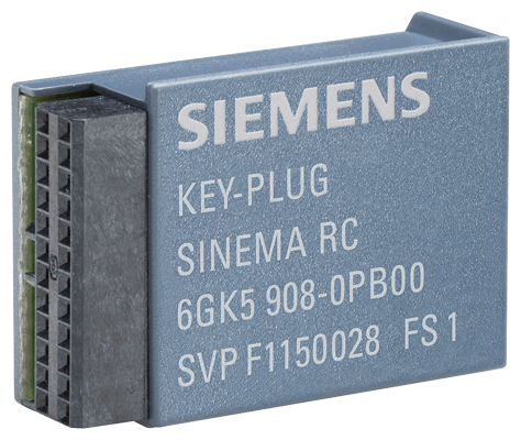 6GK5908-0PB00 KEY-PLUG SINEMA RC, REMOVABLE DATA STORAGE MEDİUM FOR ENABLİNG OF THE CONNECTİON TO SINEMA REMOTE CONNECT FOR S615 AND SCALANCE