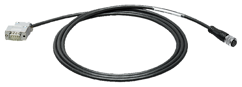 6GT2091-4LH20 SIMATIC RF, MV plug-in cable, pre-assembled, between RF120C and reader PUR, trailing, length 2 m.