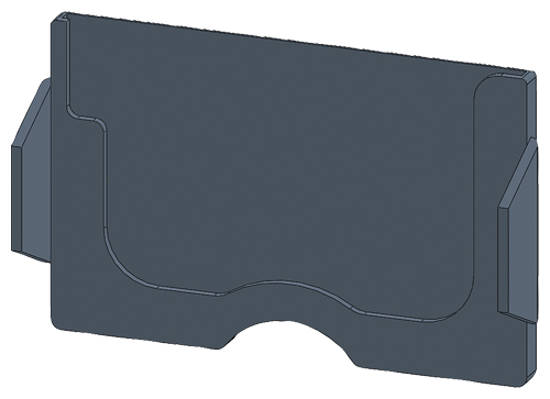 6GT2190-0AB00 FIXING LUG FOR MDS E600/611/MDS D100, D200 RF360T/RF610T - Görsel 2