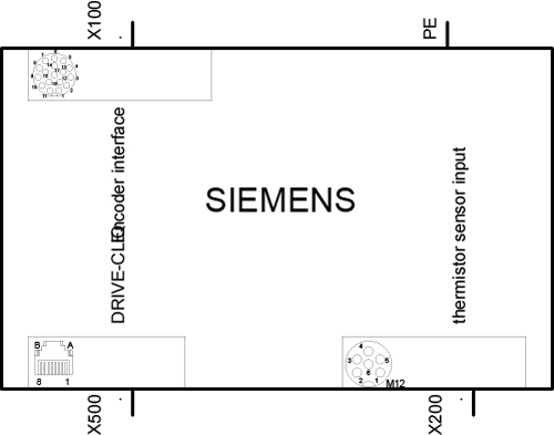 6SL3055-0AA00-5KA3 SINAMICS SENSOR MODULE SME125 - Görsel 2