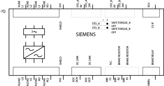 6SL3210-1PE28-8AL0 SINAMICS G120 15 KW FILTRED PM240-2 - Görsel 2