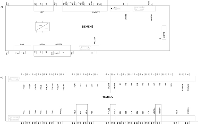 6SL3210-5FE10-4UA0 V90 0.4 kW 3AC MODBUS - Görsel 3