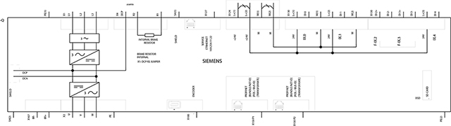6SL3210-5HE17-0UF0 S210 7 KW 15A 3AC - Görsel 2