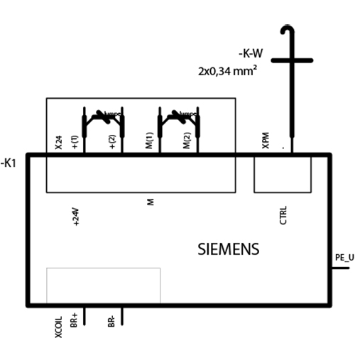 6SL3252-0BB01-0AA0 SAFE BRAKE RELAY - Görsel 2