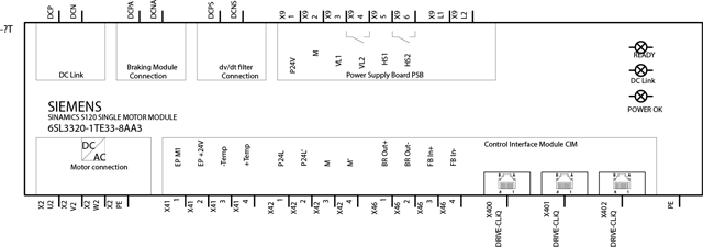 6SL3320-1TE33-8AA3 SINAMICS S120 SINGLE MOTOR MODULE INPUT: 600 V DC OUTPUT: 3-PH 400 V, 380 A FRAME SIZE: CHASSIS INTERNAL AIR COOLING SUPPORT OF - Görsel 2