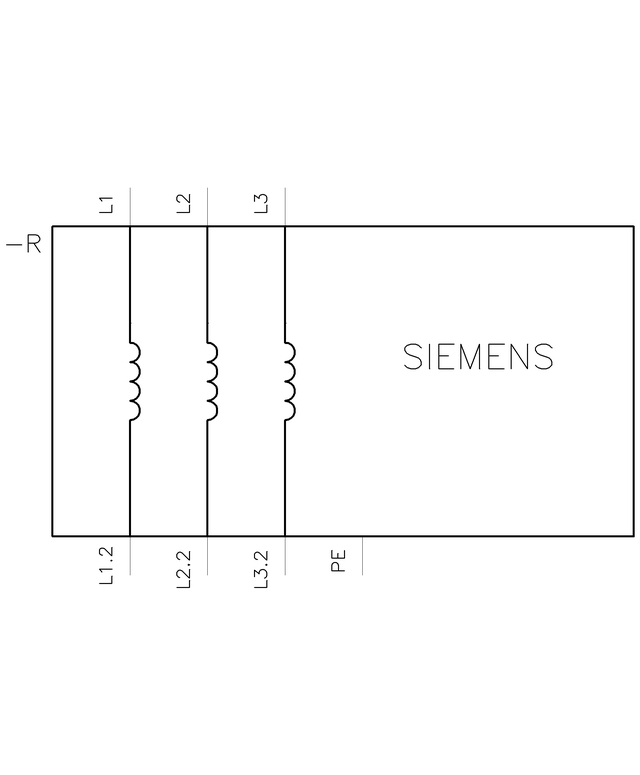 6SL5130-6UE22-4AC0 SINAMICS S220 Smart Line Module input: 380-480 V 3AC, 43 A output: 495-720 V DC, 24 kW design: booksize C type IP20, internal a - Görsel 2