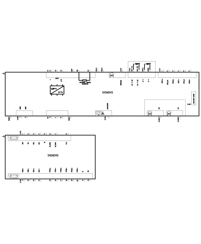 6SL5510-1BB10-8AF0 S200 0.75KW 4.4A 1AC PN - Görsel 2