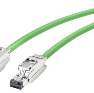 6XV1871-5BH10 IE CONNECTİNG CABLE IE FC RJ45 PLUG-180/IE FC RJ45 PLUG-180; IE FC TRAİLİNG CABLE GP PRE-ASSEMBLED WİTH 2X IE FC RJ45 PLUG 180;