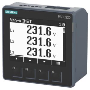 7KM3220-0BA01-1DA0 SENTRON PAC3220 ENERJİ ANALİZÖRÜ