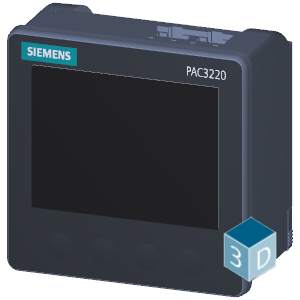 7KM3220-1BA01-1EA0 SENTRON PAC3220 ENERJİ ANALİZÖRÜ (22-65V DC +/- %10) - Görsel 3